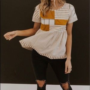 ROLEE Sybil Patchwork Blouse